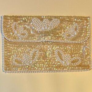 Vintage Beaded Sequin Clutch